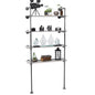 4 -Tier Floor Mounted Shelf By PIPE DECOR