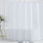 Bathroom Shower Lining Frosted Plastic Extra Long Shower Curtain Liner With Magnet Metal Eyelets Thickened Shower Curtain