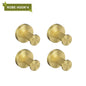 DecorBites™ Brushed Gold Bathroom Accessories Set