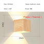 Contemporary Wooden Chandelier - Ideal for Dining Rooms, Kitchens, Shops, and Long Tables with LED Lighting